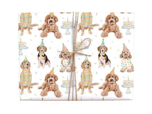 Load image into Gallery viewer, Birthday Dogs Gift Wrap
