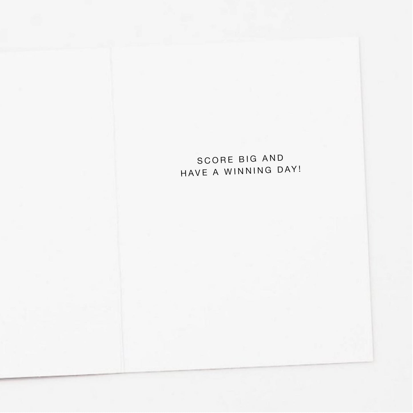 Score Big Sports Themed Birthday Card