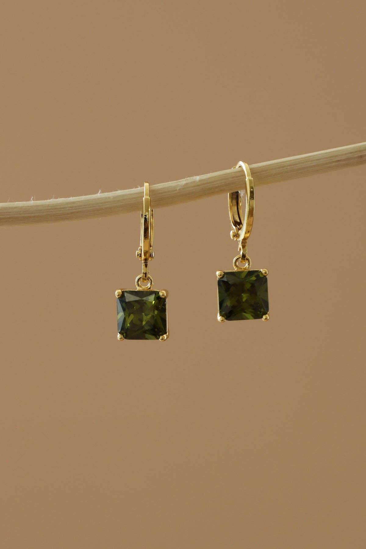 SQUARE BIRTHSTONE HUGGIES