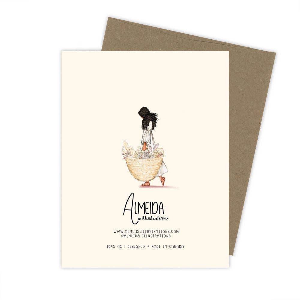 French Basket Card
