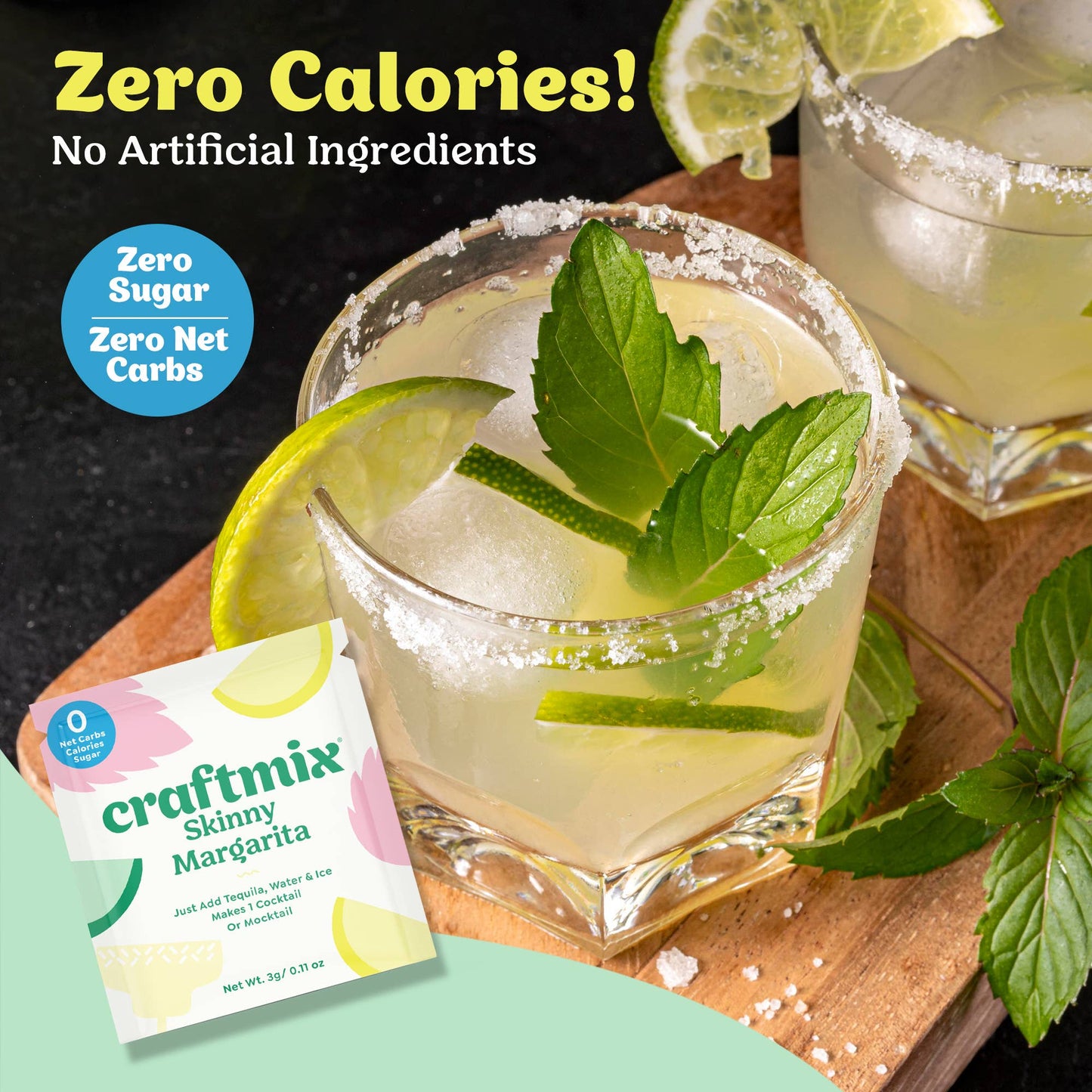 Skinny Margarita Mixer - Single Packets