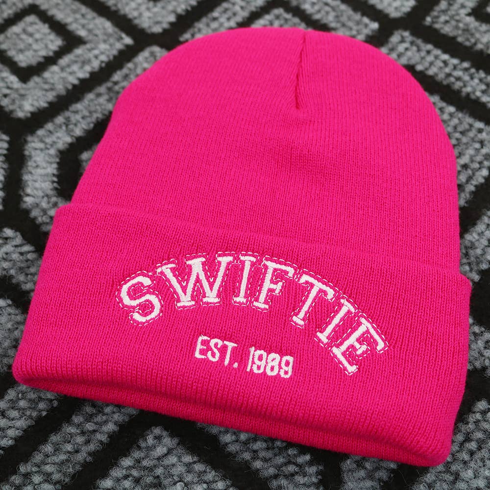Swiftie Embroidered knitted beanie Taylor Swift knitted hat