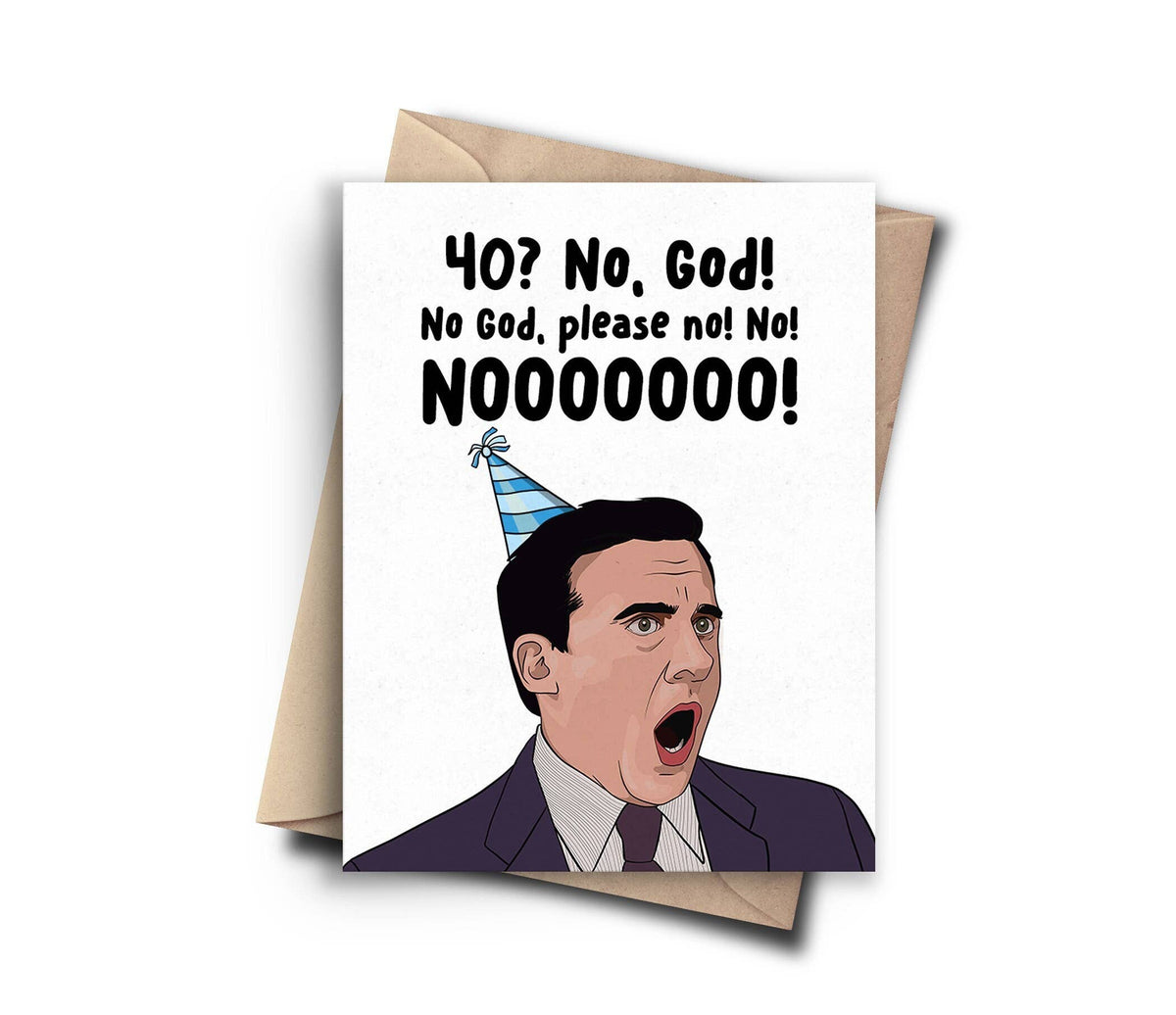 Funny 40th Birthday Card