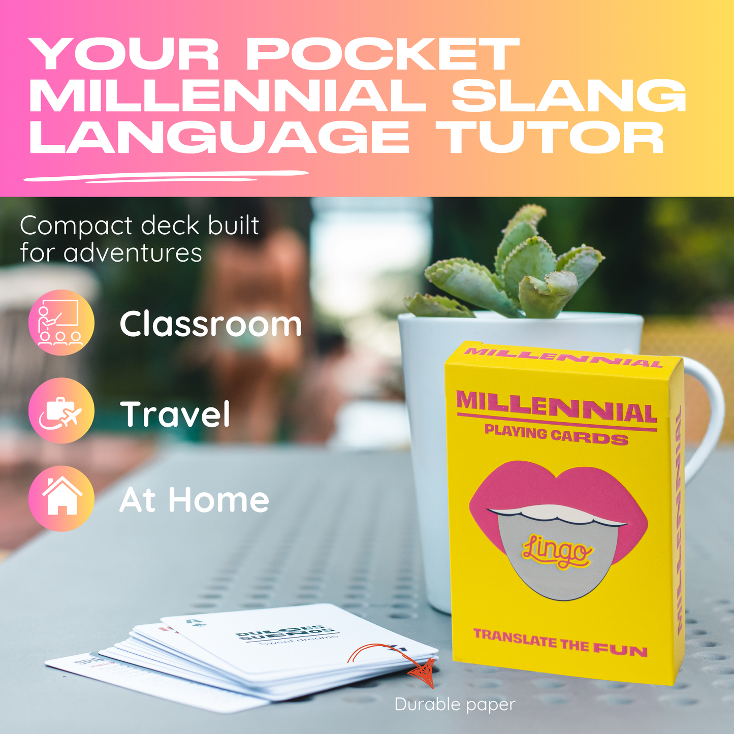 Millennial Slang Playing Cards