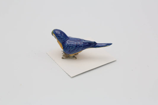 Arara Blue-and-Gold Macaw Porcelain Miniature