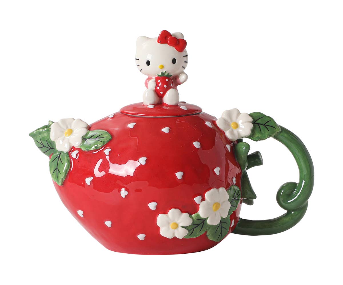 Hello Kitty Sweet Strawberry Teapot