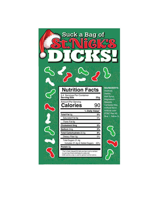 Suck a Bag of St. Nick's Dxck Candy