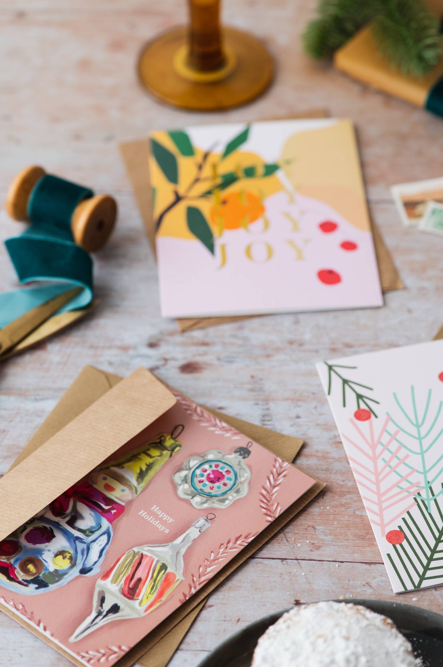 Rosy Ornaments