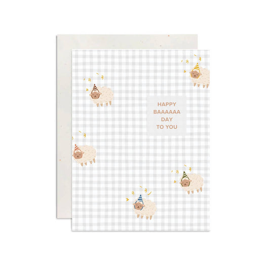 Happy Baaaaaa Day Birthday Card
