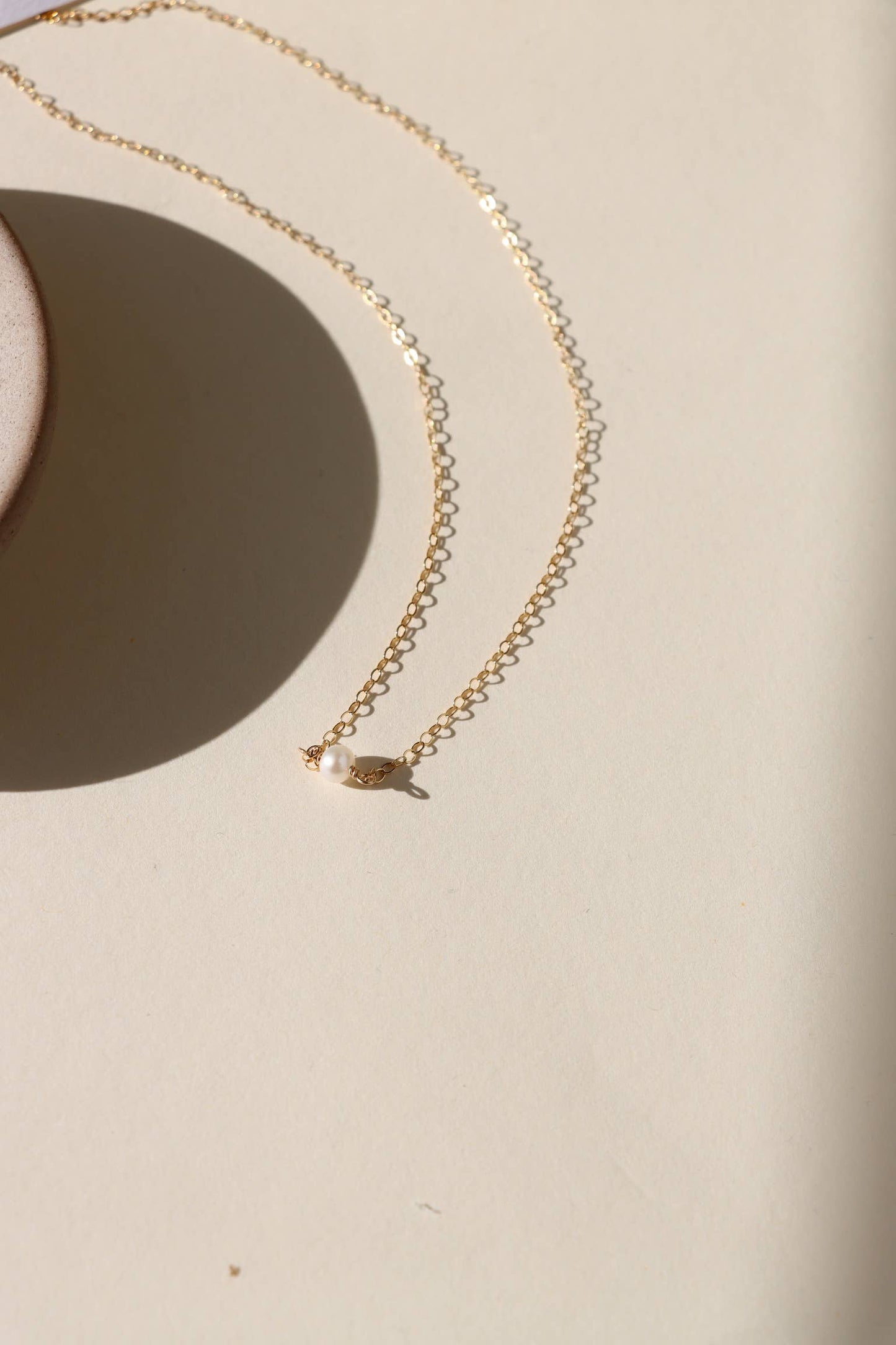 Mini Pearl Necklace I Valentine's Day Jewelry