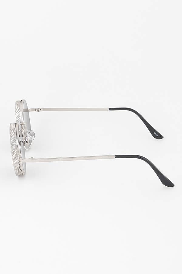Tin Rim Round Sunglasses