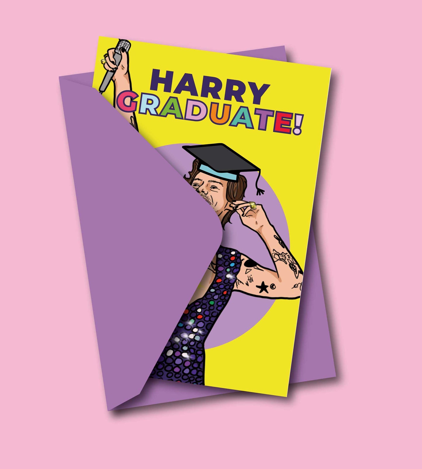 Harry Graduate! Graduation Greeting Card