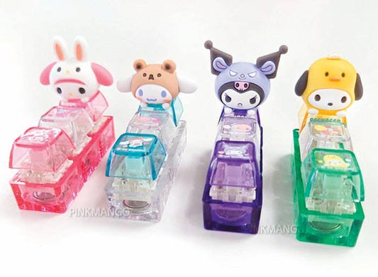 Hot-Selling Sanrio LED Custom Figure Keycap Keychain
