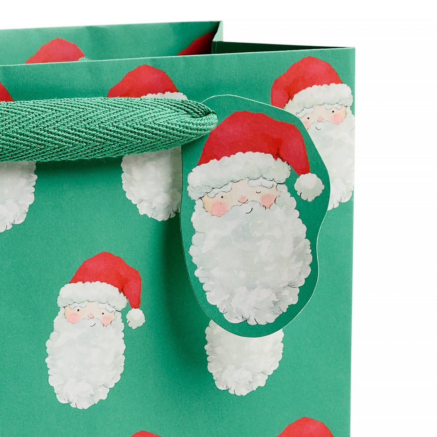 Vintage Santa Gift Bag - Medium