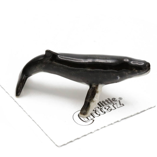 Song Humpback Whale Porcelain Miniature