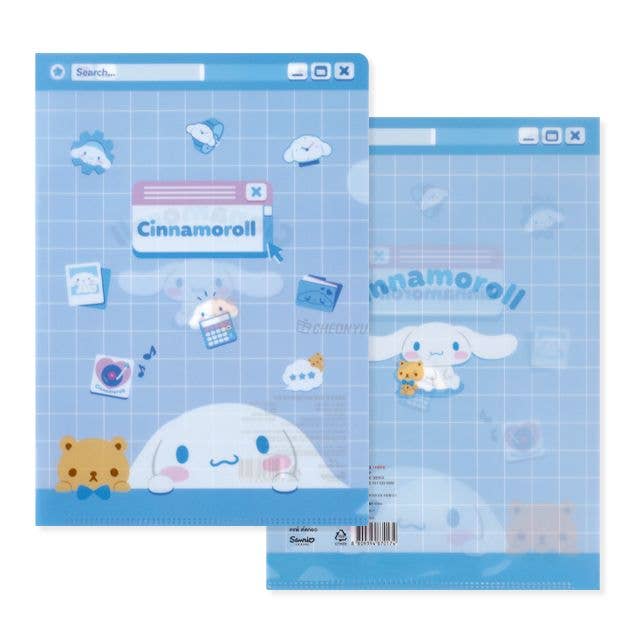 Sanrio Translucent A4 file folder