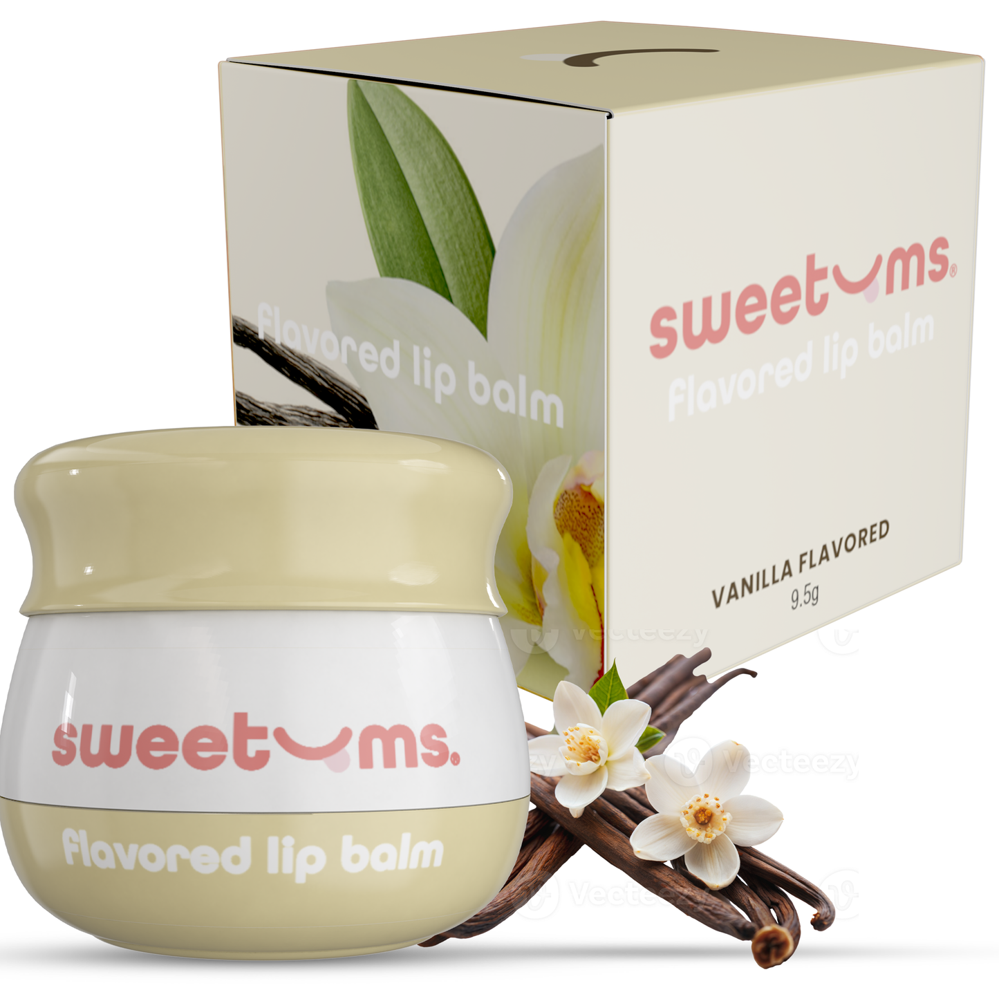 Vanilla Flavored Lip Balm Gloss Trending Valentine's Day
