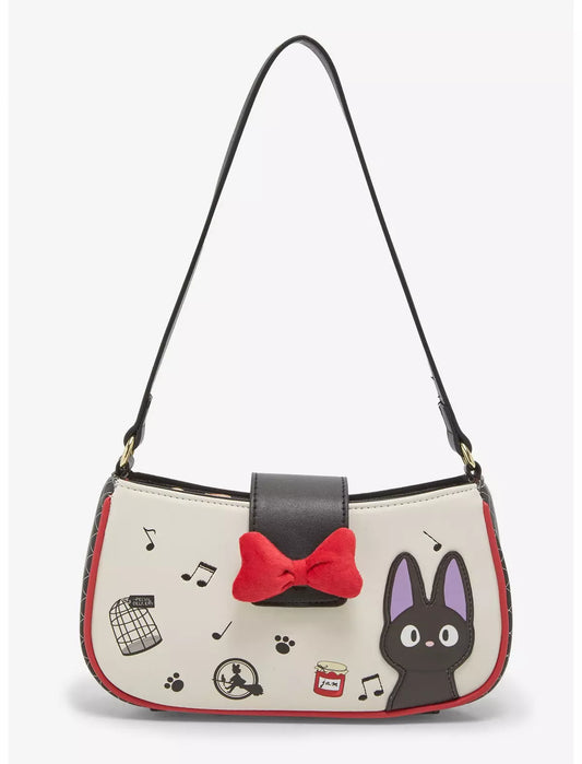 Studio Ghibli Kiki's Delivery Service Jiji Icons 3D Bow Shoulder Bag