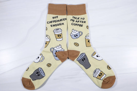 Coffee Caffeine Socks