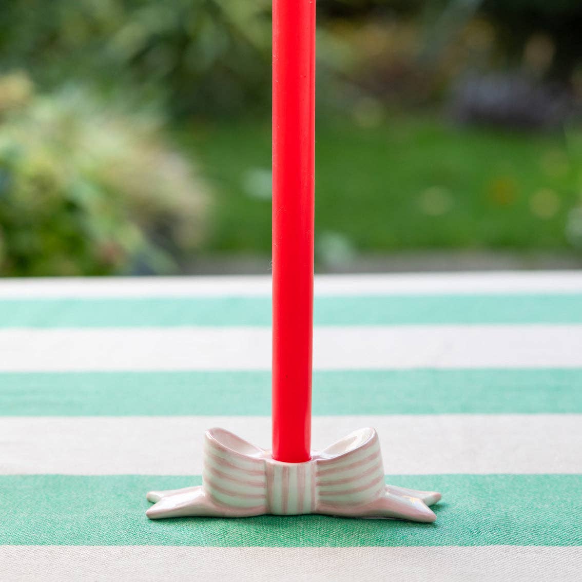 Cherry Red Dinner Candle