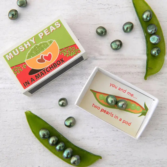 Mushy Peas Pearls Gift Matchbox