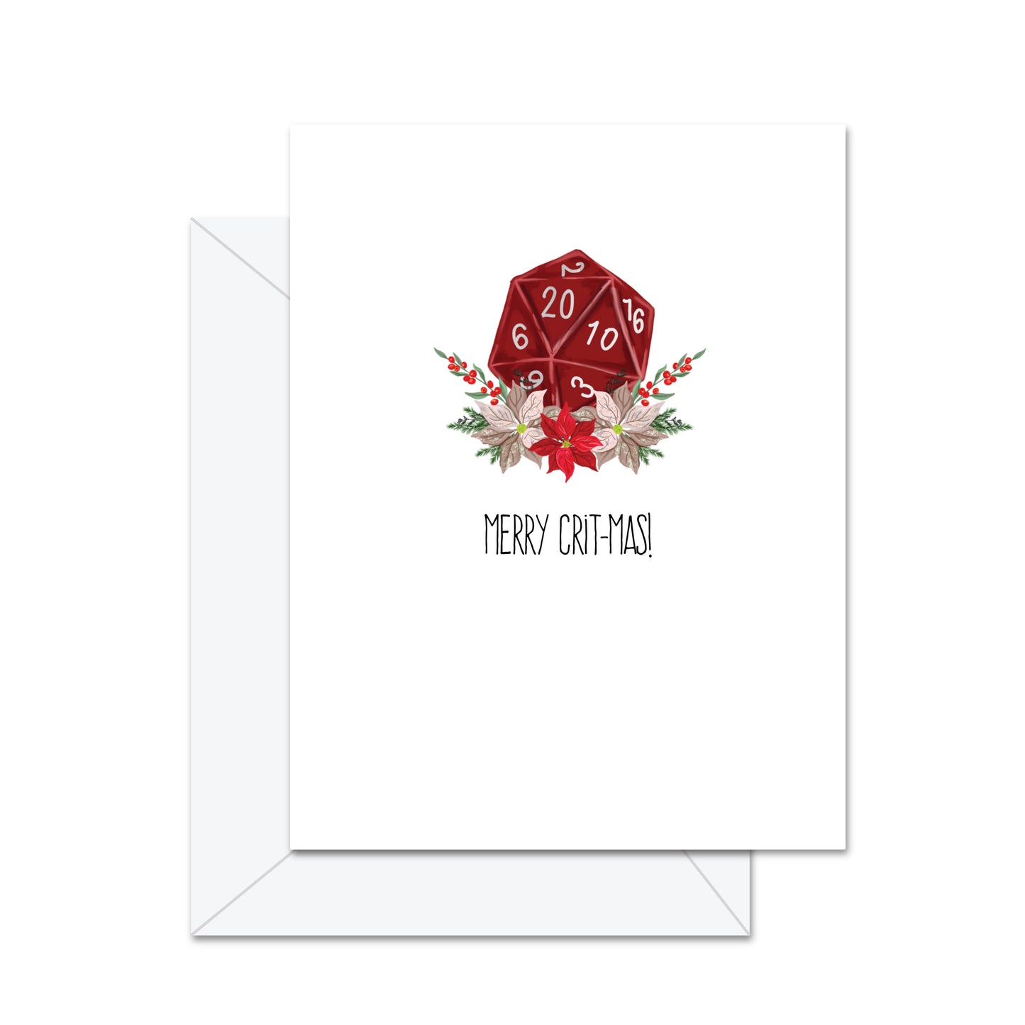 Merry Crit-mas! - Greeting Card