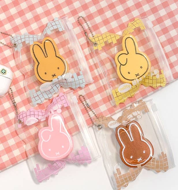 LIMITED!! Miffy Bread Squishy Pouch Keyring