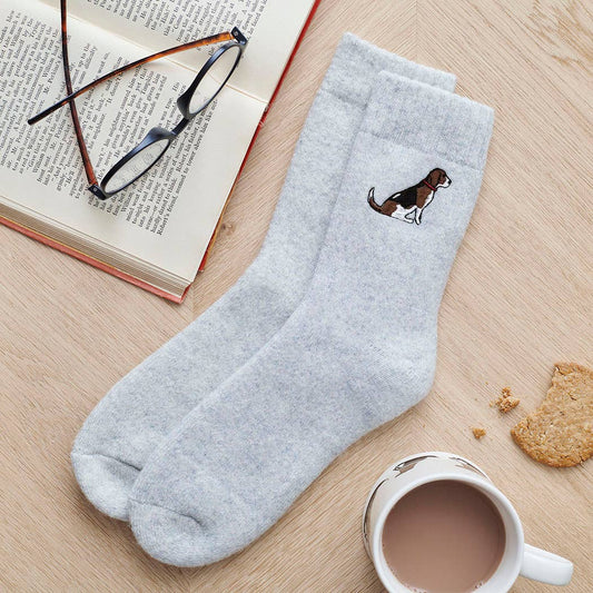 Dog Walking socks - Beagle