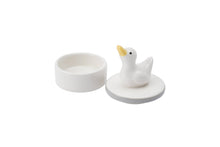 Load image into Gallery viewer, Send With Love Duck Ceramic Trinket Pot
