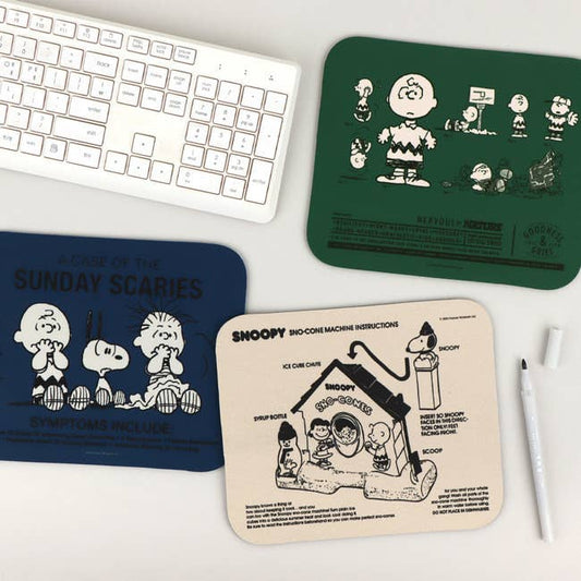Peanuts 75th Anniversary Mouse Pad  Snoopy Edition