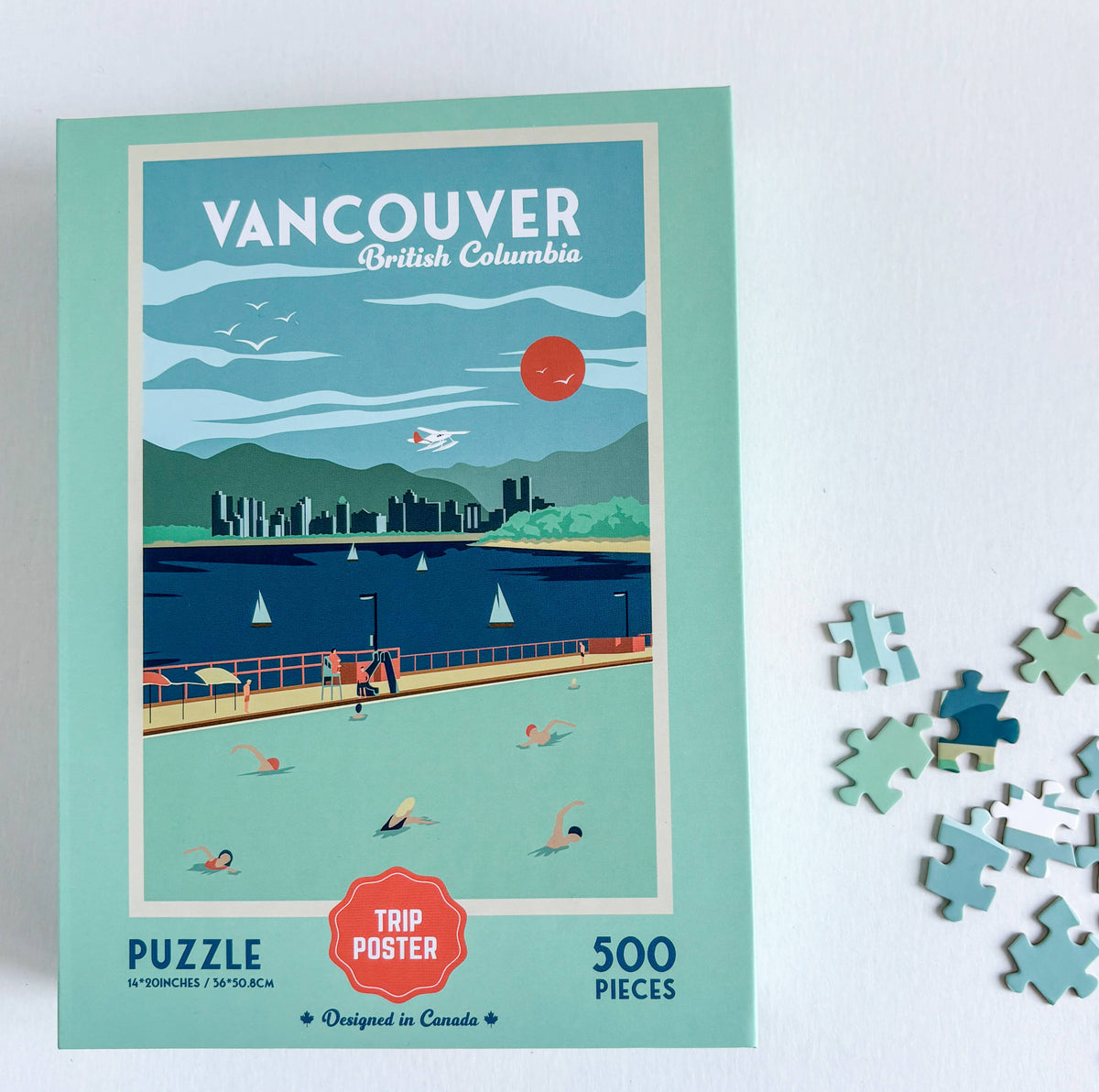 PUZZLES: VANCOUVER (2 DESIGNS) & TOFINO