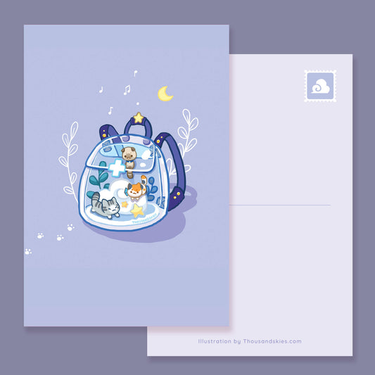 Postcard First Meow Kit