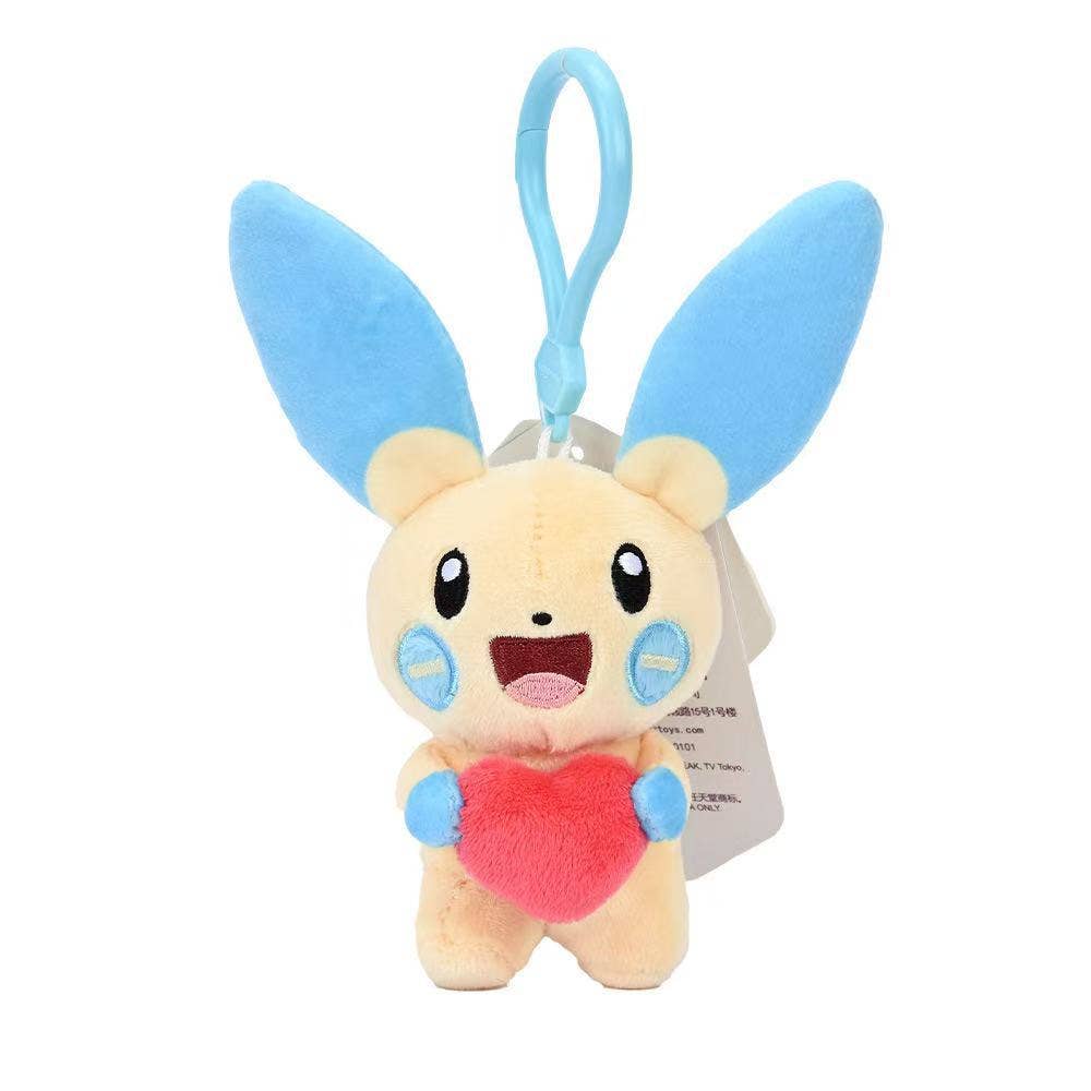 Pokemon plush fuzzy Keychain Bag Charm
