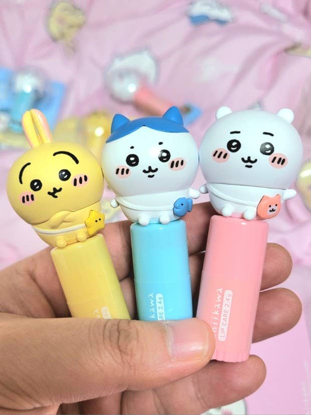 Chiikawa 3D Figure Lip Balms Lip Care