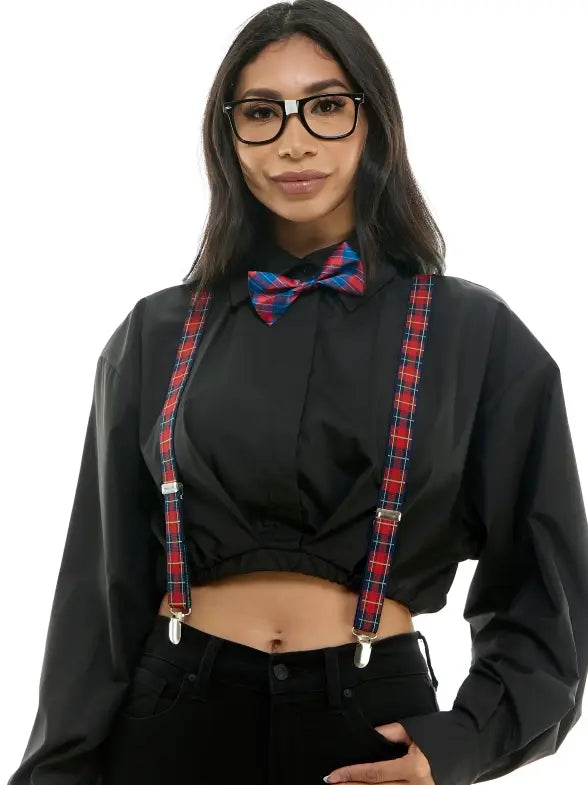 Red Plaid Nerd Kit