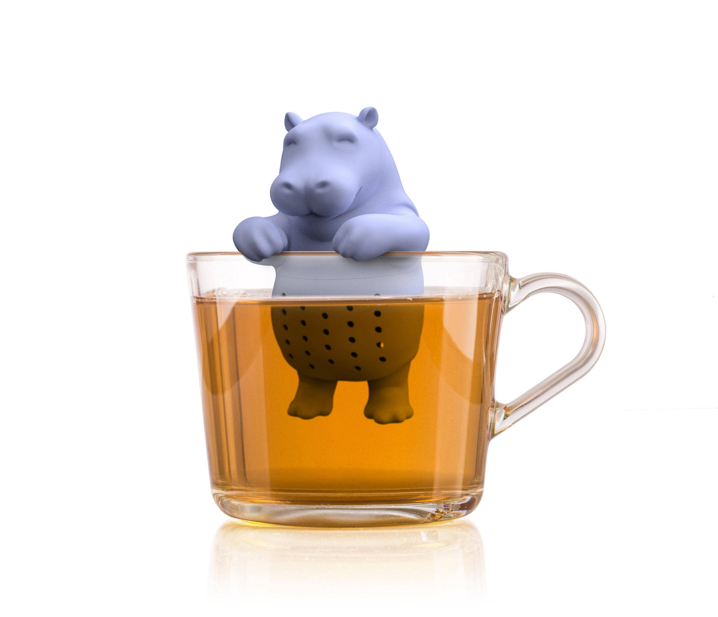 Hippo animal tea infuser