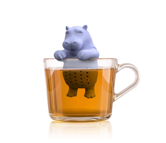Hippo animal tea infuser