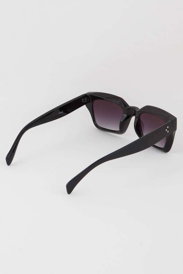 Bright Transparent Square Sunglasses
