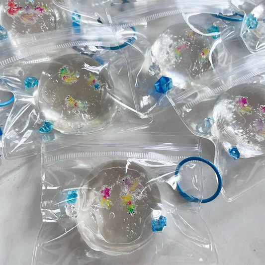 Mini Clear Cute Goldfish Squishy Stress Relief Toy