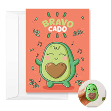 Load image into Gallery viewer, Congratulations Card &amp; Avocado Crochet Pattern
