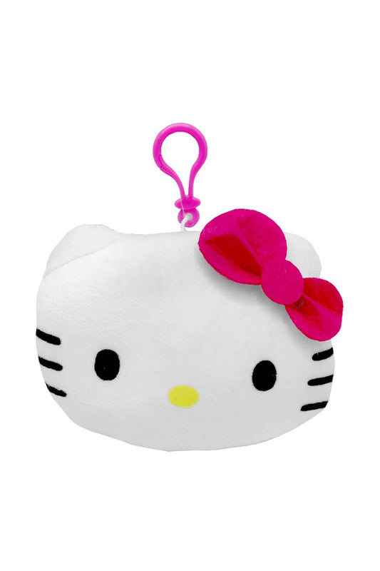 Hello Kitty Plush Head Bag w/ Hot Pink