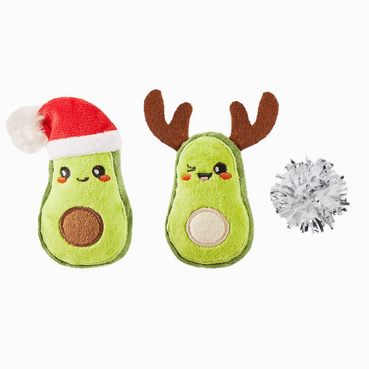 HugSmart Pet - Holiday Feline  | Avocado Christmas - Cat Toy