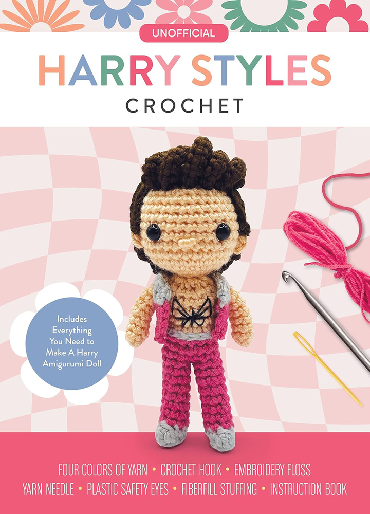 Harry Styles Crochet Kit Crafts DIY Pop Music Amigurumi