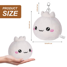 Load image into Gallery viewer, Dumpling Bao Dim Sum Plush Keychain Gift Stocking Stuffer
