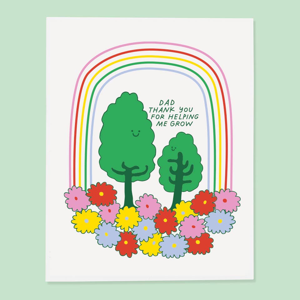 Grow With Dad - Card