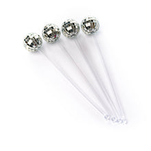 Load image into Gallery viewer, Disco Drink Stirrers-4 Pack
