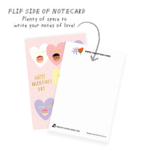 Load image into Gallery viewer, CONVERSATION HEARTS - Valentine&#39;s Day Notecard
