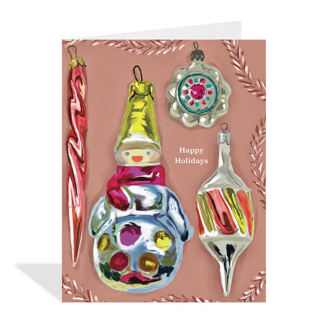 Rosy Ornaments