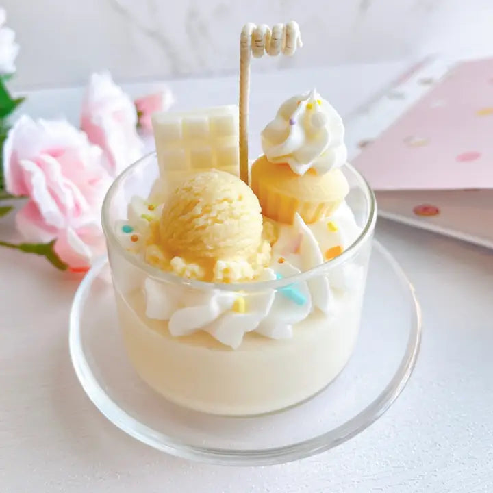 Vanilla Buttercream Cupcake Candle