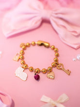 Load image into Gallery viewer, Charm Bracelet- Coquette
